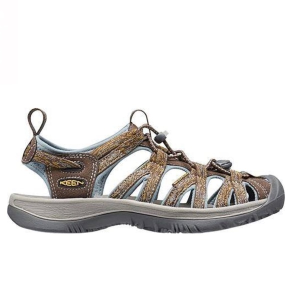 KEEN WOMEN'S WHISPER CASCADE/STONE BLUE SANDAL - Picture 1 of 8
